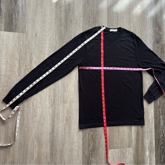 Hanes classic l/s crewneck tee - Picture 6 of 6